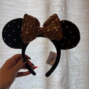 Disney Sequin Bow Mouse Ears Headband